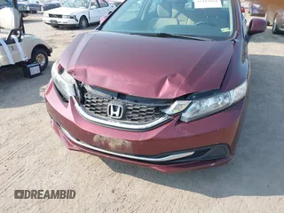 2013 Honda Civic LX z VIN 19XFB2F51DE263355, wystawiony jako IAAI lot #42415164 z przebiegiem 102 748 mil mil oraz . Historia ofert i sprzedaży dostępna na DreamBid. Obrazek 6.