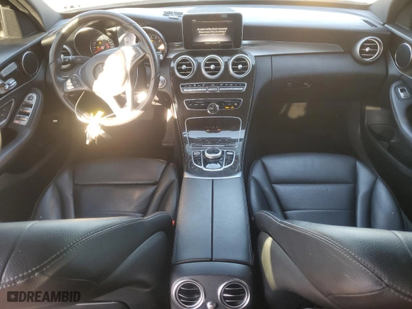 2018 Mercedes-Benz C-Class C 300 with VIN WDDWF4JB7JR410121, listed as a Copart auction lot 47506135 with 74,617 mi miles and Salvage Title. Bid and sale history available at carsss.com. Image 8.