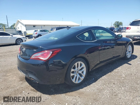 2013 Hyundai Genesis Coupe Premium with VIN KMHHT6KD1DU099628, listed as a Copart auction lot 65856805 with 152,055 mi miles and Clean title. Bid and sale history available at DreamBid. Image 3.