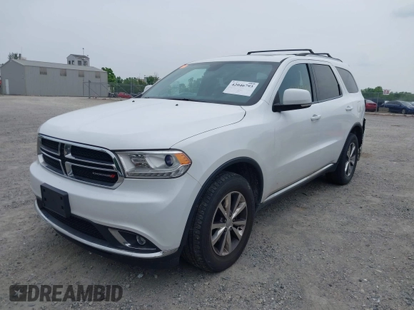 2016 Dodge Durango Limited with VIN 1C4RDJDGXGC387223, listed as a IAAI auction lot 42046793 with 156,032 mi miles and . Bid and sale history available at DreamBid. Image 18.