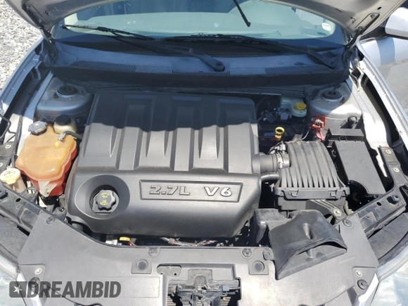 2007 Chrysler Sebring Touring with VIN 1C3LC56R97N528502, listed as a Copart auction lot 61178885 with 192,499 mi miles and Salvage title. Bid and sale history available at DreamBid. Image 11.