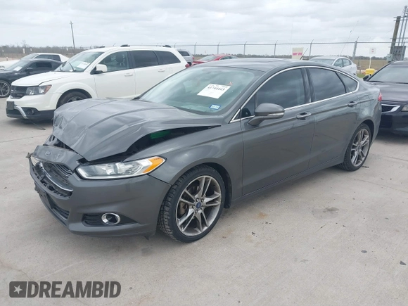 2015 Ford Fusion Titanium with VIN 3FA6P0K95FR181919, listed as a IAAI auction lot 41744443 with 127,572 mi miles. Bid and sale history available at carsss.com. Image 17.