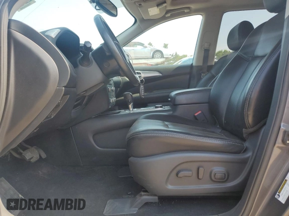 2017 Nissan Pathfinder SL with VIN 5N1DR2MM1HC611323, listed as a Copart auction lot 59956795 with 80,317 mi miles and Salvage title. Bid and sale history available at DreamBid. Image 7.