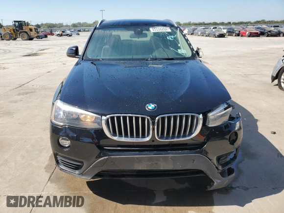 2017 BMW X3 xDrive28i with VIN 5UXWX9C35H0W80200, listed as a Copart auction lot 43556204 with 80,252 mi miles and Clean Title. Bid and sale history available at DreamBid. Image 5.
