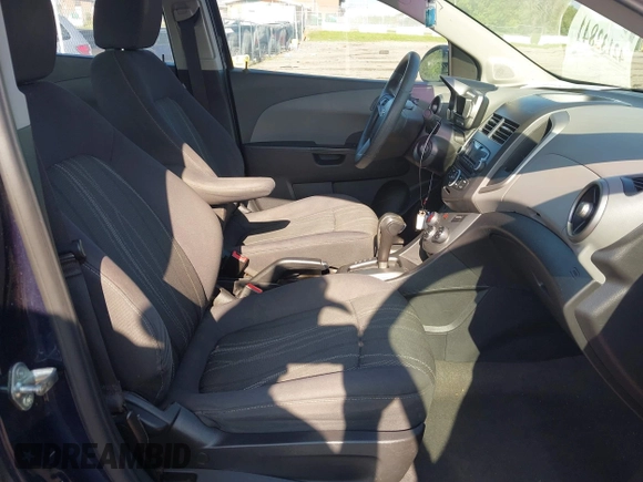 2015 Chevrolet Sonic LT with VIN 1G1JC5SH5F4167783, listed as a IAAI auction lot 42133841 with 203,404 mi miles and . Bid and sale history available at DreamBid. Image 5.