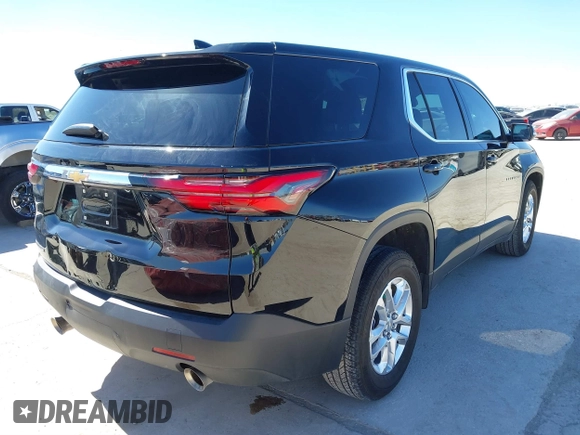 2023 Chevrolet Traverse LS with VIN 1GNERFKW7PJ337535, listed as a IAAI auction lot 41750104 with 11,816 mi miles. Bid and sale history available at carsss.com. Image 4.
