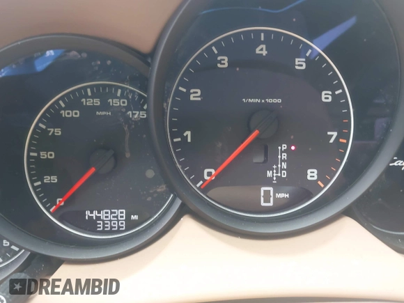 2016 Porsche Cayenne with VIN WP1AA2A28GLA06519, listed as a IAAI auction lot 41520326 with 144,828 mi miles. Bid and sale history available at carsss.com. Image 7.