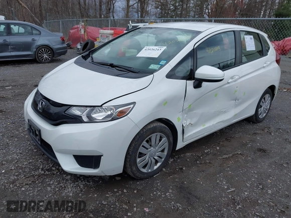 2017 Honda Fit LX with VIN JHMGK5H58HS021117, listed as a IAAI auction lot 42026243 with 94,953 mi miles. Bid and sale history available at carsss.com. Image 2.