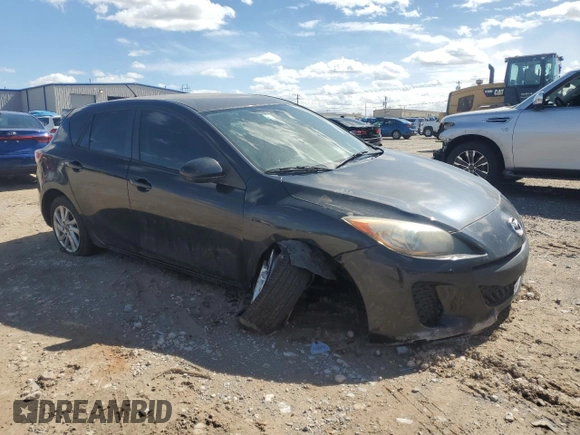 2013 Mazda 3 i Touring with VIN JM1BL1L71D1842795, listed as a Copart auction lot 47854375 with 131,672 mi miles and Salvage Title. Bid and sale history available at carsss.com. Image 4.