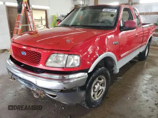 1997 Ford F-150 XL with VIN 1FTDX18W0VNB21424, listed as a Copart auction lot 45675365 with 155,760 mi miles and Salvage title. Bid and sale history available at DreamBid. Image 1.