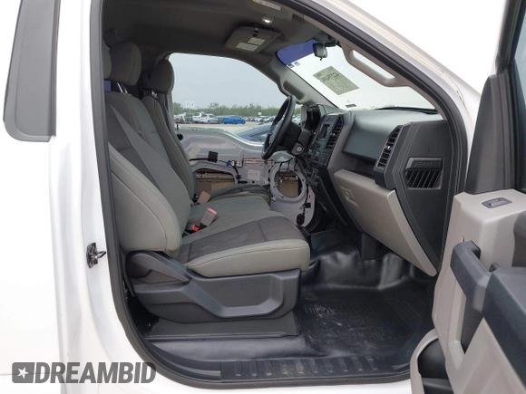2018 Ford F-150 XL with VIN 1FTMF1CB4JKF54148, listed as a IAAI auction lot 42275439 with 157,811 mi miles and . Bid and sale history available at DreamBid. Image 5.