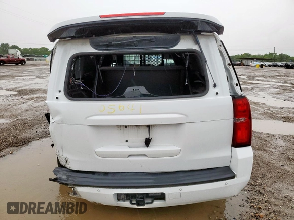 2020 Chevrolet Tahoe Commercial z VIN 1GNLCDEC0LR254474, wystawiony jako Copart lot #58671605 z przebiegiem 116 600 mil mil oraz Czysty tytuł • Clean title. Historia ofert i sprzedaży dostępna na DreamBid. Obrazek 6.
