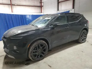 2022 Chevrolet Blazer LT z VIN 3GNKBJRS6NS136525, wystawiony jako Copart lot #87189004 z przebiegiem 55 401 mil mil oraz Szkoda całkowita • Salvage title. Historia ofert i sprzedaży dostępna na DreamBid. Obrazek 1.