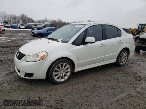 2008 Suzuki SX4 Sport with VIN JS2YC414585100375, listed as a Copart auction lot 44767715 with 182,317 mi miles and Salvage Title. Bid and sale history available at carsss.com. Image 1.