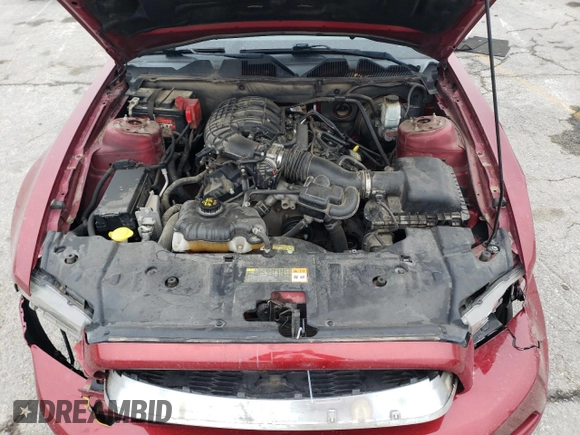 2014 Ford Mustang V6 with VIN 1ZVBP8AM1E5201367, listed as a Copart auction lot 51088215 with 153,209 mi miles and Salvage Title. Bid and sale history available at carsss.com. Image 13.