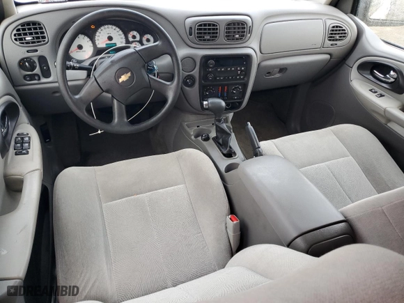 2005 Chevrolet TrailBlazer LS with VIN 1GNES16S356106386, listed as a Copart auction lot 74508104 with 36,571 mi miles and Salvage Title. Bid and sale history available at carsss.com. Image 8.