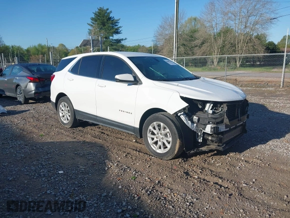 2018 Chevrolet Equinox LT with VIN 2GNAXJEV8J6153316, listed as a IAAI auction lot 42007184 with 102,676 mi miles and . Bid and sale history available at carsss.com. Image 1.
