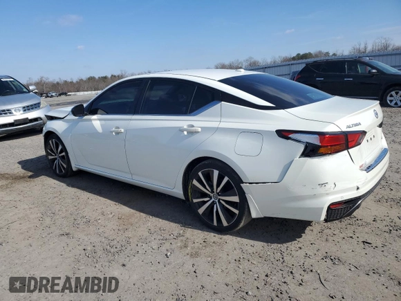 2022 Nissan Altima 2.0 SR with VIN 1N4AL4CV9NN315793, listed as a Copart auction lot 44493275 with 74,592 mi miles and Salvage Title. Bid and sale history available at carsss.com. Image 2.