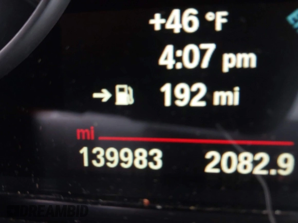 2014 BMW 5 Series 528i with VIN WBA5A5C5XED502261, listed as a IAAI auction lot 41418334 with 139,983 mi miles. Bid and sale history available at carsss.com. Image 15.