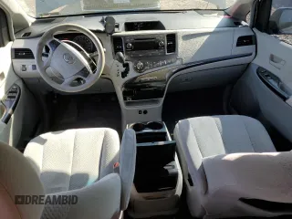 2014 Toyota Sienna LE with VIN 5TDJK3DC0ES080201, listed as a Copart auction lot 55147745 with 133,216 mi miles and Salvage Title. Bid and sale history available at DreamBid. Image 8.