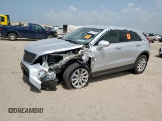 2022 Cadillac XT4 FWD Luxury with VIN 1GYAZAR46NF108885, listed as a Copart auction lot 63107085 with 30,341 mi miles and Salvage title. Bid and sale history available at DreamBid. Image 1.