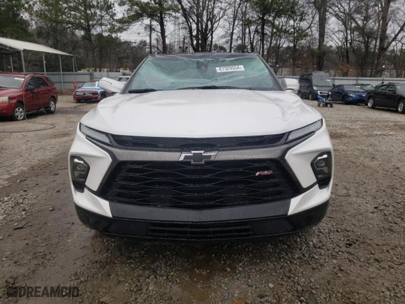 2023 Chevrolet Blazer RS with VIN 3GNKBERS5PS106524, listed as a Copart auction lot 87329554 with 40,518 mi miles and Salvage Title. Bid and sale history available at carsss.com. Image 5.