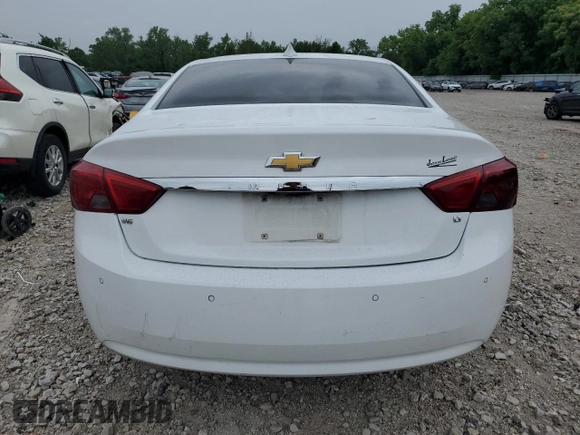 2015 Chevrolet Impala LT with VIN 2G1125S37F9105581, listed as a Copart auction lot 58853525 with 133,182 mi miles and Salvage title. Bid and sale history available at DreamBid. Image 6.