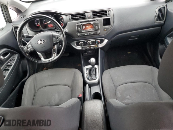 2014 Kia Rio EX with VIN KNADN5A34E6333943, listed as a Copart auction lot 44386345 with 101,103 mi miles and Clean Title. Bid and sale history available at carsss.com. Image 8.