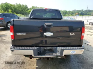 2006 Ford F-150 XLT with VIN 1FTPX14V76FB47864, listed as a Copart auction lot 60227005 with 185,824 mi miles and Salvage title. Bid and sale history available at DreamBid. Image 6.