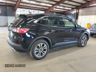 2021 Ford Escape SEL with VIN 1FMCU9H64MUA50988, listed as a Copart auction lot 54517685 with 122,593 mi miles and Salvage Title. Bid and sale history available at DreamBid. Image 3.