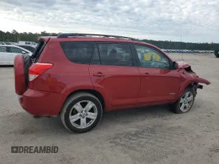 2007 Toyota RAV4 Sport with VIN JTMZD32V476028588, listed as a Copart auction lot 56680415 with 128,025 mi miles and Salvage title. Bid and sale history available at DreamBid. Image 3.