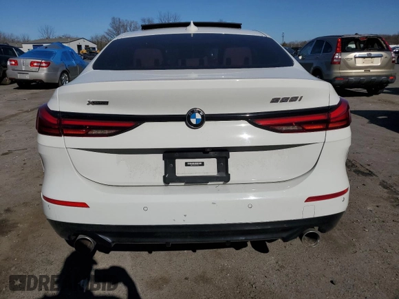 2021 BMW 2 Series 228i xDrive with VIN WBA73AK01M7H21918, listed as a Copart auction lot 48742195 with 30,674 mi miles and Salvage Title. Bid and sale history available at DreamBid. Image 6.