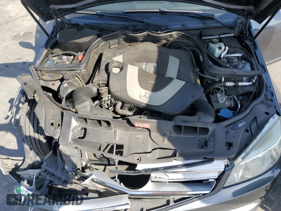 2008 Mercedes-Benz C 300 Sport with VIN WDDGF54X38F128877, listed as a Copart auction lot 59931295 with 190,383 mi miles and Salvage title. Bid and sale history available at DreamBid. Image 11.