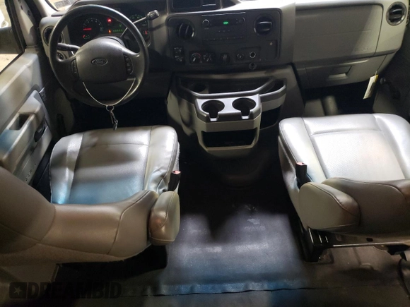 2013 Ford Econoline Passenger XL with VIN 1FBSS3BL9DDA33707, listed as a Copart auction lot 62903564 with 106,976 mi miles and Salvage Title. Bid and sale history available at DreamBid. Image 8.