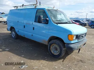 2007 Ford Econoline Cargo Commercial with VIN 1FTNE14W77DA47900, listed as a IAAI auction lot 41566723 with 154,711 mi miles and . Bid and sale history available at DreamBid. Image 6.