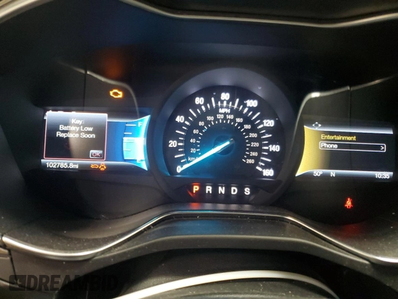 2017 Ford Fusion SE with VIN 3FA6P0HD2HR341799, listed as a Copart auction lot 50162705 with 102,785 mi miles and Salvage Title. Bid and sale history available at carsss.com. Image 9.