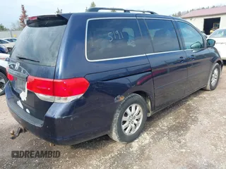 2008 Honda Odyssey EX with VIN 5FNRL384X8B041143, listed as a IAAI auction lot 42085191 with 218,724 mi miles. Bid and sale history available at carsss.com. Image 4.