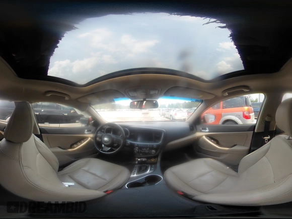 2015 Kia Optima EX z VIN 5XXGN4A76FG415365, wystawiony jako Copart lot #57275375 z przebiegiem 123 733 mil mil oraz Szkoda całkowita • Salvage title. Historia ofert i sprzedaży dostępna na DreamBid. Obrazek 14.