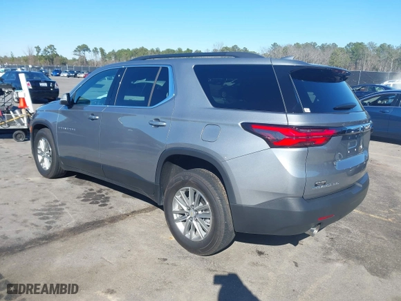2023 Chevrolet Traverse LT Cloth with VIN 1GNEVGKW0PJ271248, listed as a IAAI auction lot 41610128 with 16,940 mi miles. Bid and sale history available at carsss.com. Image 3.