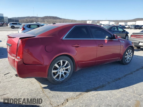 2008 Cadillac CTS RWD w/1SA with VIN 1G6DJ577980208357, listed as a Copart auction lot 48061025 with 216,455 mi miles and Salvage Title. Bid and sale history available at carsss.com. Image 3.