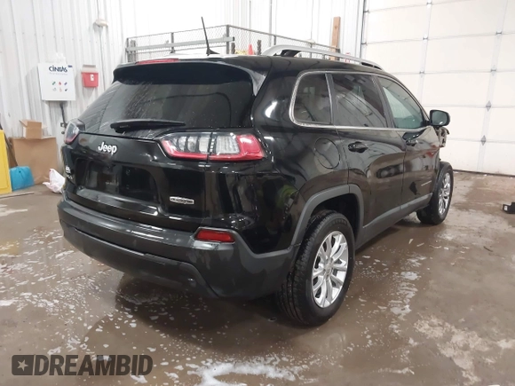 2021 Jeep Cherokee Altitude with VIN 1C4PJMLBXMD160546, listed as a IAAI auction lot 41526730 with 70,044 mi miles. Bid and sale history available at carsss.com. Image 4.