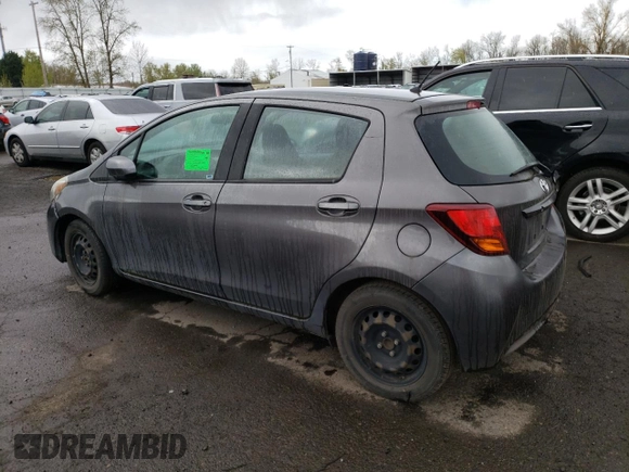 2015 Toyota Yaris L with VIN VNKKTUD38FA033835, listed as a Copart auction lot 51350275 with Not Provided miles and Clean Title. Bid and sale history available at DreamBid. Image 2.