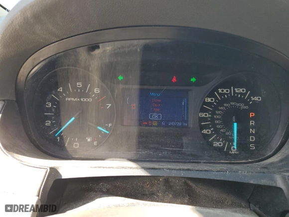 2013 Ford Edge SEL with VIN 2FMDK3JC8DBA34659, listed as a Copart auction lot 45162295 with 243,729 mi miles and Salvage Title. Bid and sale history available at carsss.com. Image 9.
