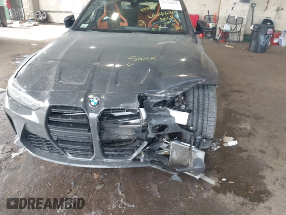2024 BMW M3 Competition xDrive z VIN WBS43AY00RFS70481, wystawiony jako IAAI lot #41444045 z przebiegiem Nie podano mil oraz . Historia ofert i sprzedaży dostępna na DreamBid. Obrazek 6.
