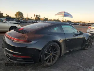 2024 Porsche 911 Carrera with VIN WP0AA2A92RS209445, listed as a Copart auction lot 78327004 with 3,032 mi miles and Salvage Title. Bid and sale history available at carsss.com. Image 3.