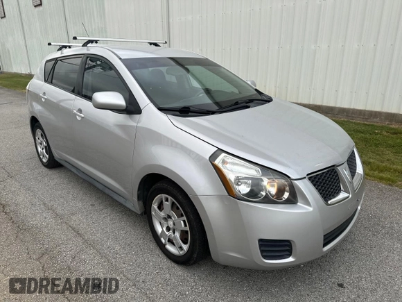 2009 Pontiac Vibe w/1SB with VIN 5Y2SP670X9Z469313, listed as a Copart auction lot 72863524 with 190,597 mi miles and Clean Title. Bid and sale history available at carsss.com. Image 1.