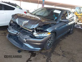 2019 Volkswagen Jetta S with VIN 3VWC57BU0KM102323, listed as a IAAI auction lot 42327869 with 68,662 mi miles and . Bid and sale history available at DreamBid. Image 2.