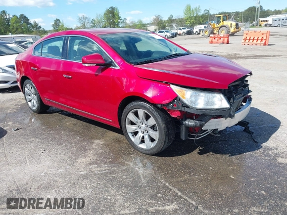 2012 Buick LaCrosse Premium 1 with VIN 1G4GD5E37CF303227, listed as a IAAI auction lot 42053437 with 108,705 mi miles and . Bid and sale history available at DreamBid. Image 1.