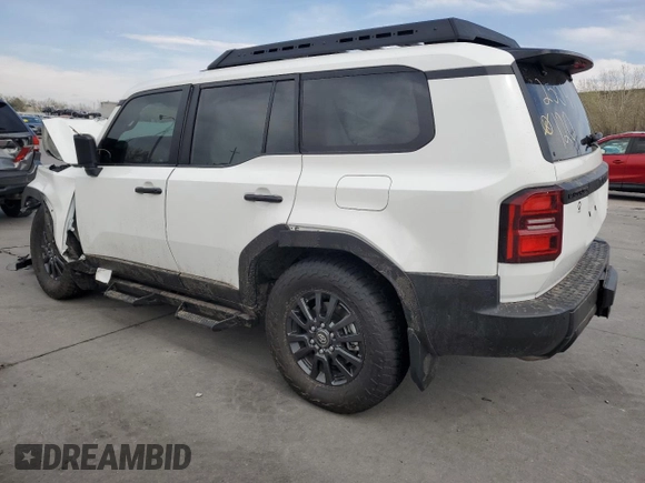 2025 Toyota Land Cruiser 1958 Edition z VIN JTEABFAJ8SK019200, wystawiony jako Copart lot #54435195 z przebiegiem Nie podano mil oraz Szkoda całkowita • Salvage title. Historia ofert i sprzedaży dostępna na DreamBid. Obrazek 2.