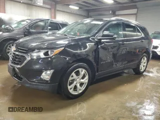 2018 Chevrolet Equinox LT with VIN 2GNAXTEX4J6267455, listed as a Copart auction lot 50016125 with 77,500 mi miles and Salvage Title. Bid and sale history available at carsss.com. Image 1.
